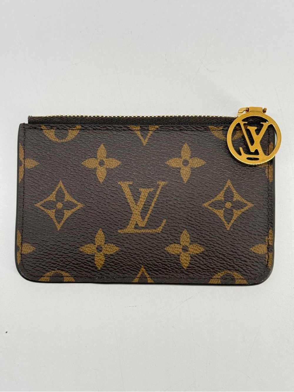 Louis Vuitton Romy Monogram Canvas Zipped Card Holder